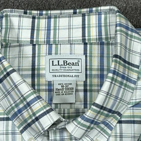 LL Bean Men’s Adaptive 3 Shirt Bundle Adaptive Magnetic Buttons XXL Tall & 18x37 - Picture 5 of 15